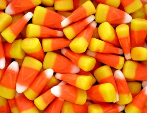 Candy Corn is extremely popular around Halloween (Image courtesy of Wikimedia Commons)