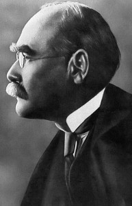 A portrait of Rudyard Kipling taken around 1912 (courtesy of Wikimedia)